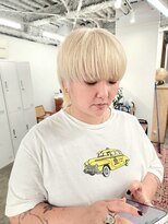 シー 自由が丘(sii.)&nbsp;ブリーチカラー/ハイトーンマッシュショート/マッシュウルフ