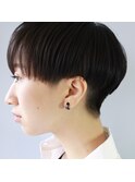 マッシュショート×インナー刈り上げ