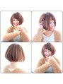 ヘアーメイク アフィーノ(hair make affino) 可愛く、自分でも扱いやすいスタイル提案させていただきます。