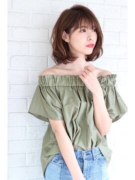 オーロ 西大寺店(ORO) フェミニンな色気を引き出す繊細な質感ボブ