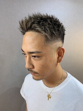 メンズ ラピス(Men's Lapis) 前下がりショート