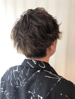 ネオリーブ シュシュ 神保町店(Neolive susu) 夏に似合う☆爽やかパーマ×アップバングスタイル