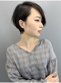 【morio池袋】可愛くて色気のある小顔ショート♪