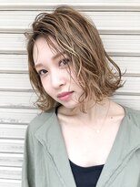 シャンプーボーイ セントラル 博多(SHAMPOO BOY central)&nbsp;外国人風セミウエットボブ bySHAMPOOBOY CENTRAL