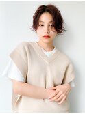 【yuka】こなれショートパーマ20代30代40代