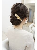 ヘアアンドメイクジップ恵比寿 (Hair＆Make ZIP)&nbsp;お呼ばれアップ　ヘアセット