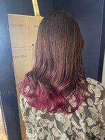 コワファースト 大分(COIFF1RST)&nbsp;裾カラー！ピンクパープル
