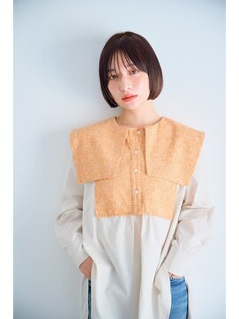 リトル 広島並木通り(little) ニュアンス前髪暗髪ボブ