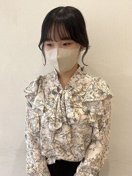 ミレバイジェニー (mirae by geny) 結びたい季節に大事なのが後れ毛カット r