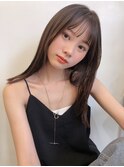 ミディアムスリークヘア