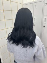 ガーランド(Girland)&nbsp;【girland】青強めのブルーブラック／韓国風／レイヤーカット