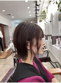 【Soar】切りっぱなしボブ×チョコレートブラウン