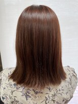 ヘアルーム モア(hair room More)&nbsp;20代女性　ココアピンク