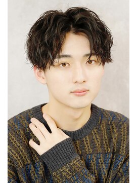 リップス 仙台ロフト(LIPPS) 【波巻きパーマミックスツイスパ】 センターパート