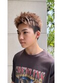 刈り上げ伸ばしかけスパイキーショート