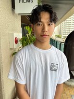 フィルム(FiLMs)&nbsp;メンズ/センターパート/波巻パーマ