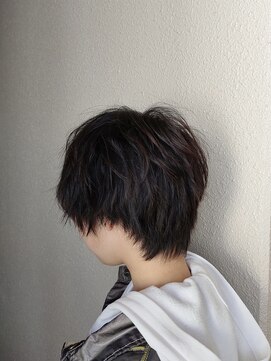 カルム 西日暮里(Calme) フェイスフレーミング/ポイントカラー/ メンズウルフ