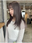 【keen×刈谷】グレージュ×レイヤー