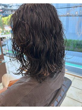 ディータ(Dita) ロン毛パーマ/メンズロングパーマ　/サーフカール