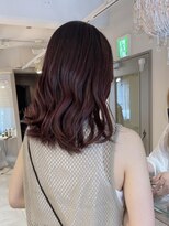 キャンバス バイ ネオリーブ 横浜西口(Canvas by neo.)&nbsp;ブリーチなし レッドブラウン グラデーション sn