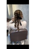 ツインヘアアレンジ