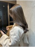髪質改善カラー×オリーブベージュ【表参道,青山,外苑前美容室】