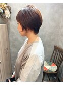 大人可愛い♪ショートヘア×縮毛矯正