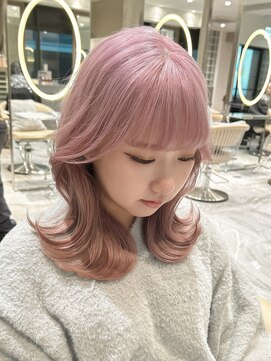 ロンド ジュルード 名古屋(Lond jeloud) ハイトーン代表ペールピンクカラー