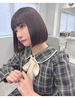 ポプルス(popls) ボブ/内巻きボブ/韓国ボブ/コリアンボブ/縮毛矯正/髪質改善/