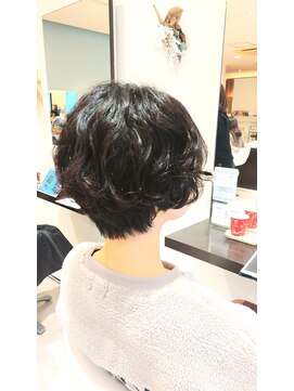 アメイジングヘアー 美沢店(AMAZING HAIR) ショートパーマスタイル