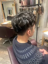 アフィナー(Afinar)&nbsp;メンズ ツーブロック パーマ