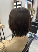 (30代)ナチュラルショート【トリートメントでくせ毛改善】
