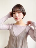 ♪大人ショートボブ丸みショートカットマッシュショート/北千住