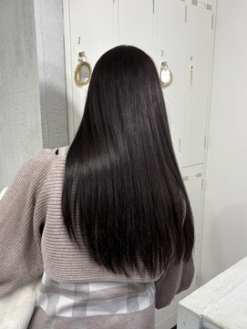 リュンヌ(Lune) 大人かわいい暗髪ダークブラウン/透明感/美髪/YU35