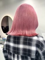 ソル ジングウマエ(SOL JINGUMAE) タッセルボブペールピンクベージュチェリーピンクカラーレイヤー