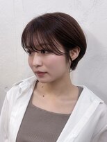 ファルベ(Farbe)&nbsp;くびれ アプリコットオレンジ 夏のヘアアレンジハイライトカラー