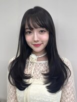 ミンクス 銀座店(MINX) レイヤーカット　韓国ヘア
