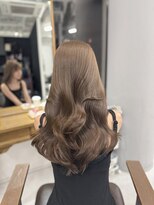 ハピネス 梅田茶屋町店(HAPPINESS)&nbsp;韓国ヘア/レイヤーカット/髪質改善/顔周り/ブリーチなしベージュ