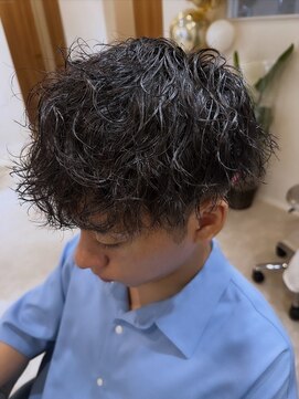 ベル サウス(BHEL south) 三重久居ニュアンスパーマシースルーマッシュ緩めセンターパート