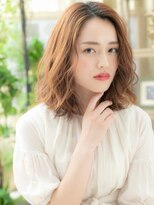 カバーヘア ブリス 戸田公園西口店(COVER HAIR bliss) ■かきあげ前髪オンブレエアリーミディ307戸田公園20代30代40代