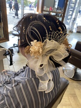 コワファースト 大分(COIFF1RST) 成人式/前撮り/振袖/シニヨン/りぼん