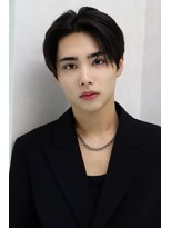 ルーシー 渋谷(LUCEY) センターパートフェザーパーマシャドウパーマメンズパーマ