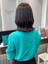 ロンド ブランシュ 錦糸町北口(Lond blanche) オリーブグレー/韓国レイヤーカット/マロンベージュ/ボブ/小顔