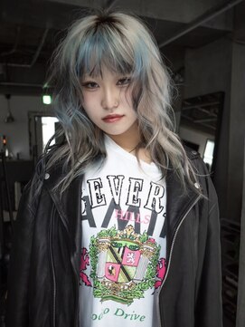 ギークス(GEEKS) 【GEEKS渋谷】ミックスカラー/デザインカラー/渋谷ブリーチ/小顔