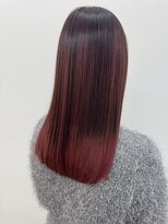 アルファ(alpha) 大人ガーリー/ダークアッシュ/似合わせカット/ミディアムレイヤ