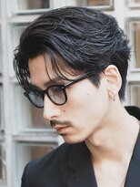 レタッチ バイ フィフス 銀座(RETOUCH by fifth) 新橋フェザーパーマセンターパートニュアンスパーマ毛流れパーマ