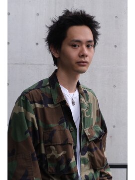 ブークル(boucle) スパイキーショート　スパイキーショートパーマ　ベリーショート