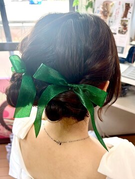 ジェミータ 横浜 ツインお団子【横浜/ヘアセット/着付け/ヘアメイク】