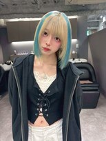 ロテサカエ(Lote.Sakae)&nbsp;着物ヘア/大人ガーリー/ダークアッシュ/似合わせカット/名古屋
