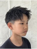 アップバングショート